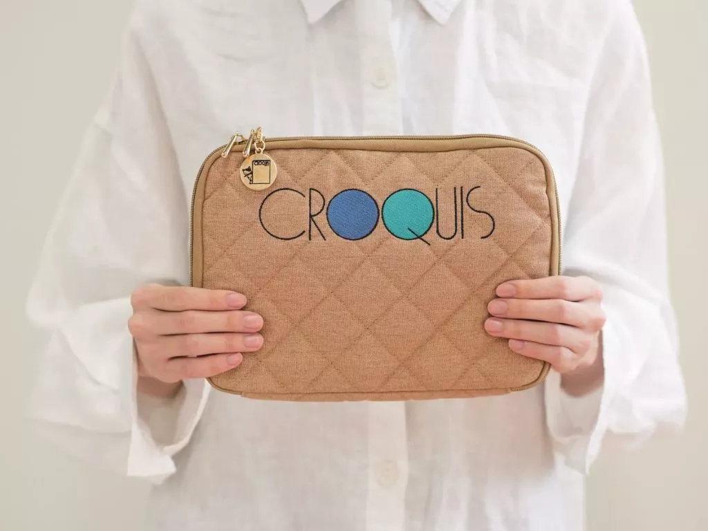 Miscellaneous goods Crokey Book jabara citrus Pouch CROQUIS LOVE ...