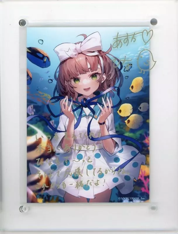 飛鳥ひな 誕生日キャンバスパネル（アニメ・ゲームのキャンバス
