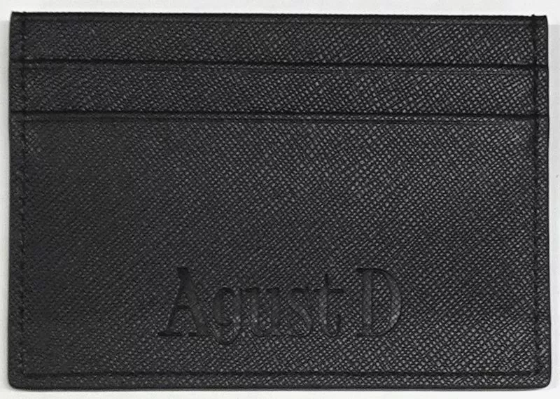 Agust D (Sugar) Card Holder (Black) 