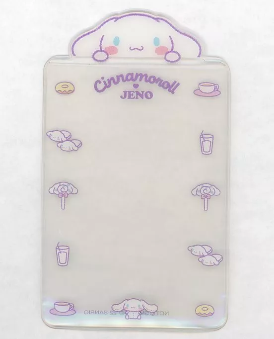 cinnamoroll card sleeves Hello Kitty Case With Chain (Dreaming Angel Series Pt 2) Product Material Bi-Fold Card Case - Cinnamoroll