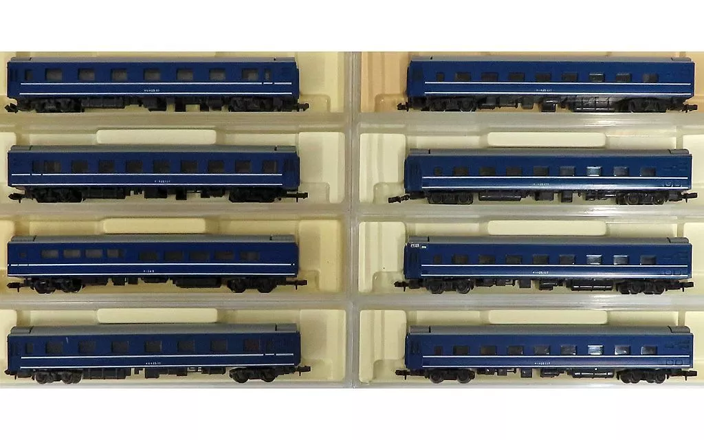 Railway model 1/150 JR24-series 25-type 8-car set | Toy Hobby | Suruga ...