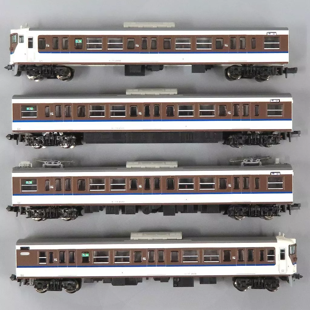 鉄道模型　[破損品/内容物違い] 1/150 113系 30N体質改善工事施工車 広島色 パンタ増設 4両セット [A-9575] 破損品/內容物不同]1/150 113系30N體質改善工程施工車廣島增設色