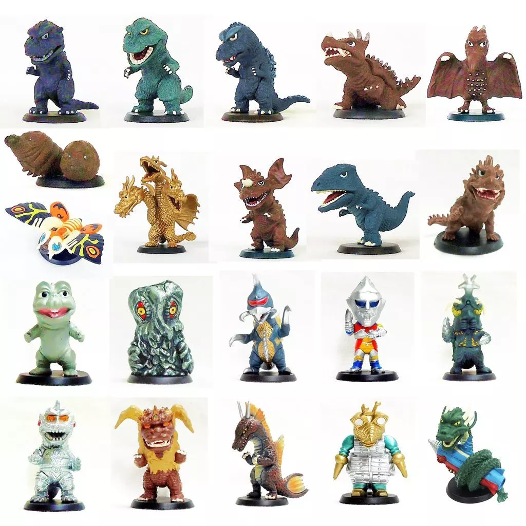 品質が完璧 Effects Special 「 Types 21 of Set Heroes Soshin Kaiju Toho 一般