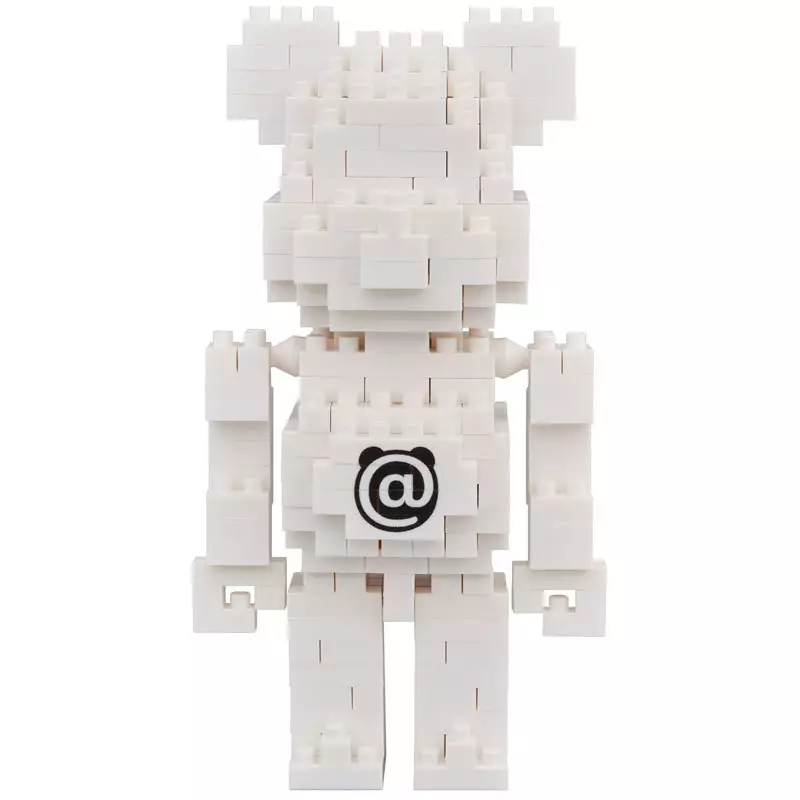 Figure BE @ RBRICK - Bear Brick - & nanoblock 2 PACK SET (B