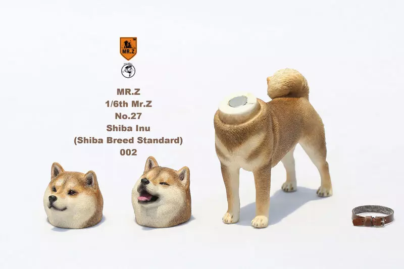 Shiba Inu 002 (Brown x White) 1/6 Stacchu | Toy Hobby | SURUGA-YA.COM