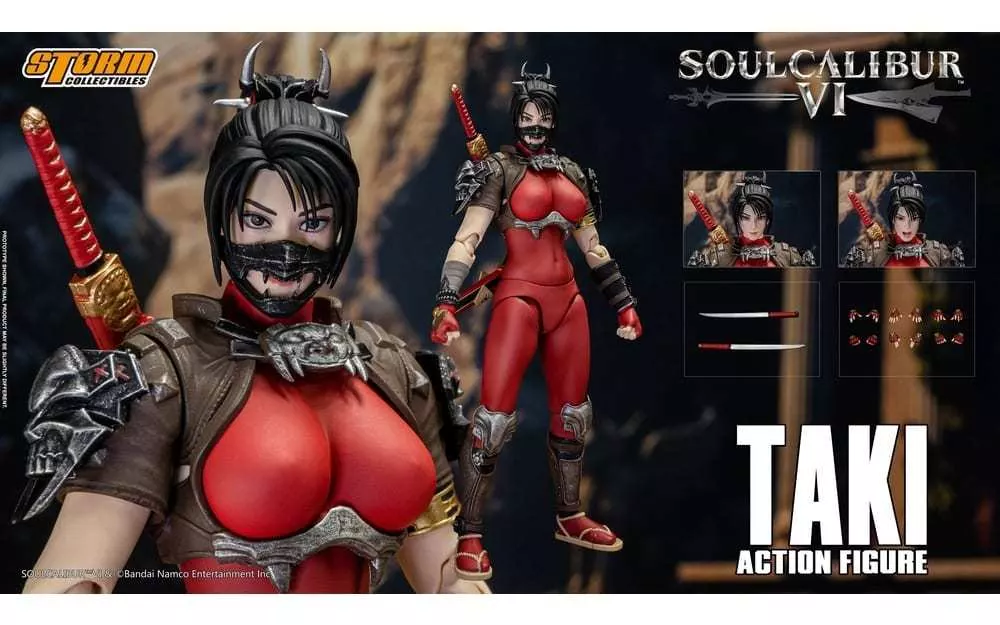 フィギュア 多喜-タキ- 「ソウルキャリバーVI」 アクションフィギュア
