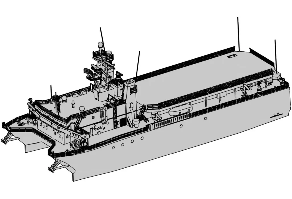 プラモデル　[特典付き] 1/700 海上自衛隊 音響測定艦 ひびき ガレージキット 「TFSシリーズ」 [T23V700-026M] プラモデル [特典付き] 1/700 海上自衛隊 音響測定艦 ひびき