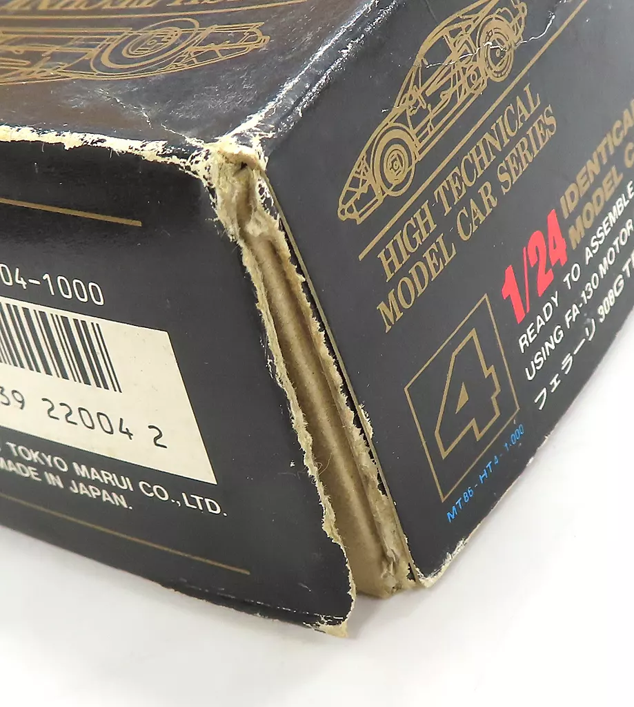 プラモデル　[箱破損] 1/24 フェラーリ 308GTB 「ハイテクニカルモデルカーシリーズ No.4」 [MT86-HT4] Plastic model [Box broken] 1/24 Ferrari 308 GTB 