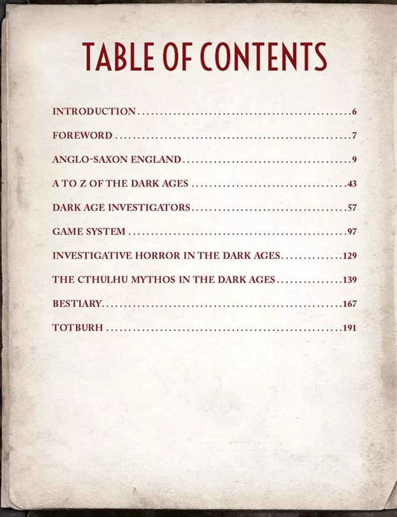 Board game Call of Cthulhu 7th Edition Supplement Cthulhu Dark Ages 3rd ...
