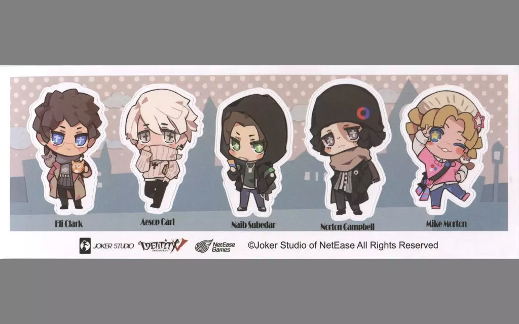 雑貨 集合(サバイバー) 冬特集ミニキャラスタンプ 「Identity V
