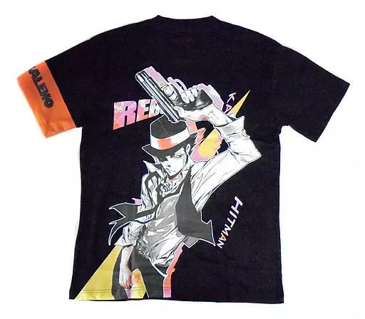 Tシャツ(キャラクター) リボーン Tシャツ ブラック Lサイズ 「家庭教師
