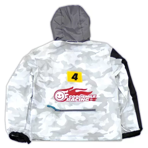 Racing Miku 2020 Team Staff Wind Breaker White x Gray S Size