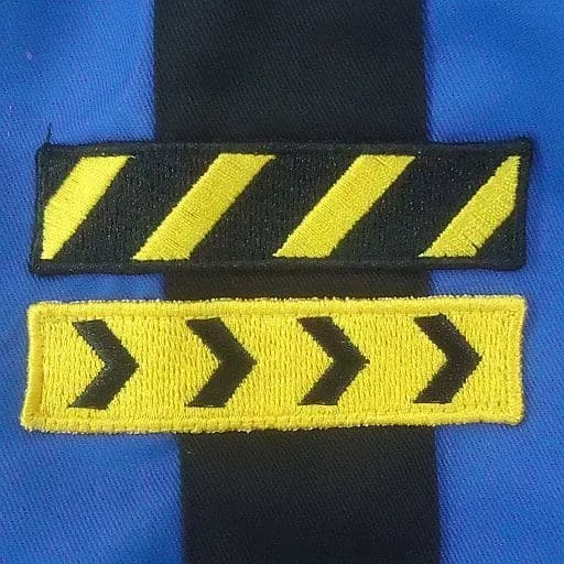 衣類 掛橋沙耶香 ビッグシルエットジャケット ブラック×ブルー Mサイズ