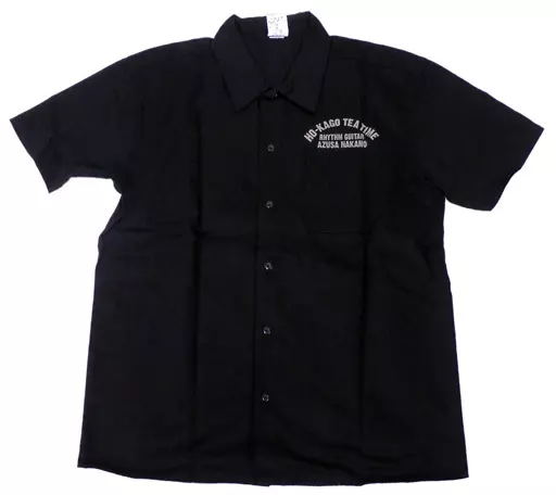 Azusa Nakano (HTT) Work Shirt Black XL Size Azusa Nakano (HTT) Work Shirt Black XL Size