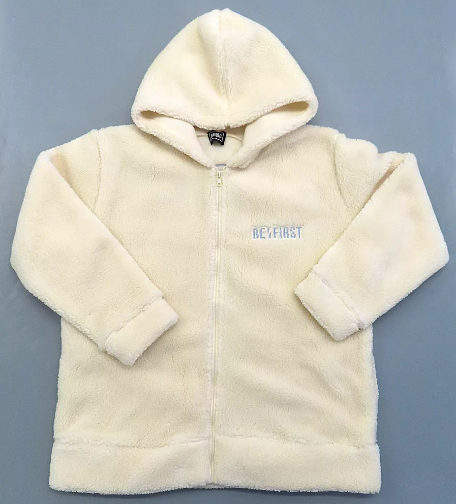 アウターウェア BE：FIRST ボアジャケット ホワイト Lサイズ 「BE