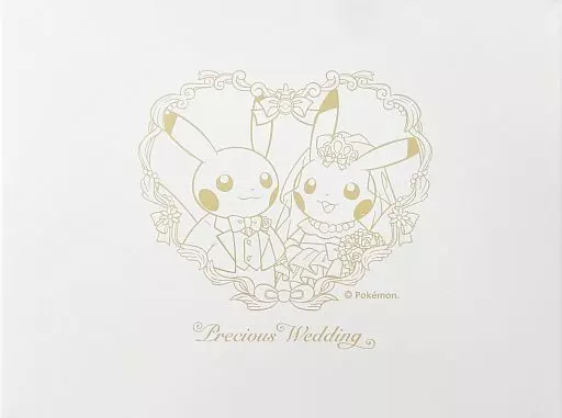 ぬいぐるみ [箱付き・美品] ペアピカチュウ Precious Wedding
