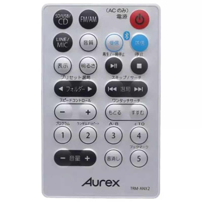TOSHIBA CD Radio Aurex (Aurex) (White) [TY-ANX2-W] | Electric