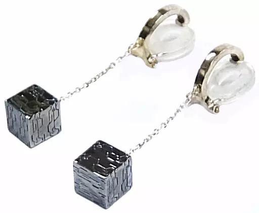 NieR:Automataシルバーイヤリング＜ブラックボックス＞