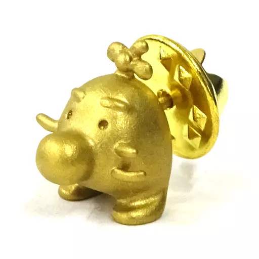 銀製品・指輪・アクセサリー(キャラクター) どせいさん 真鍮の