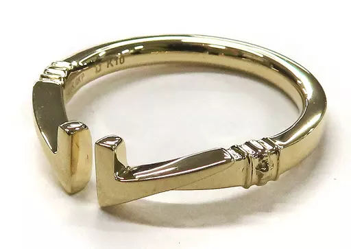 ゴールデンカムイ モチーフリング 鯉登音之進 K10 イエローゴールド13号 ゴールデンカムイ モチーフリング 鯉登音之進 K10 イエローゴールド13