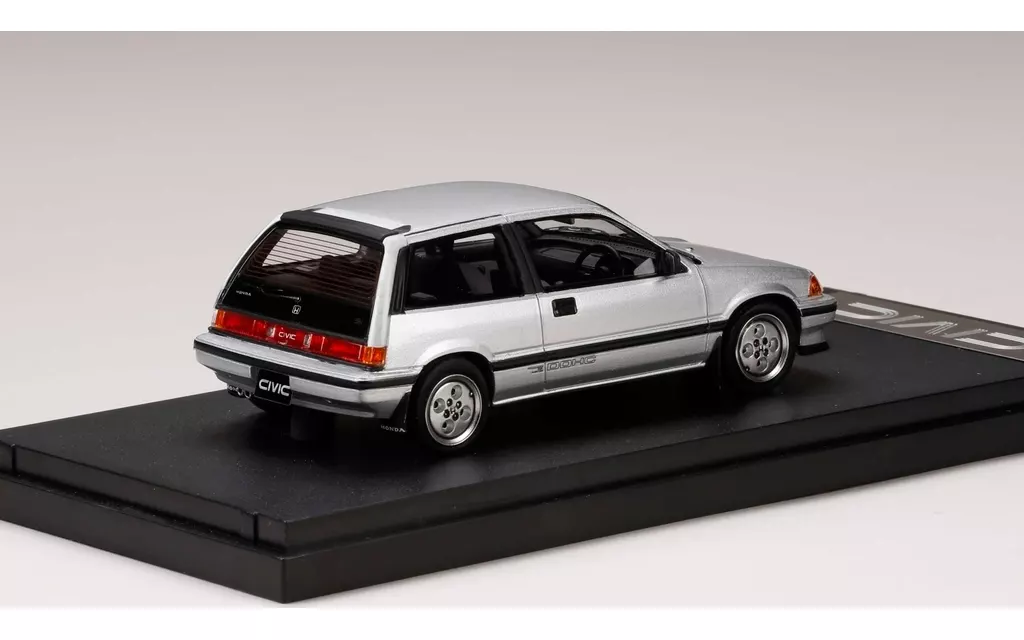MARK43 1/43 Honda CIVIC SHUTTLE 4WD M AR 1984 Silver Model
