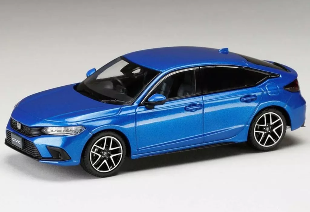 ミニカー 1/43 ホンダシビック FL1 LX(プレミアムクリスタル