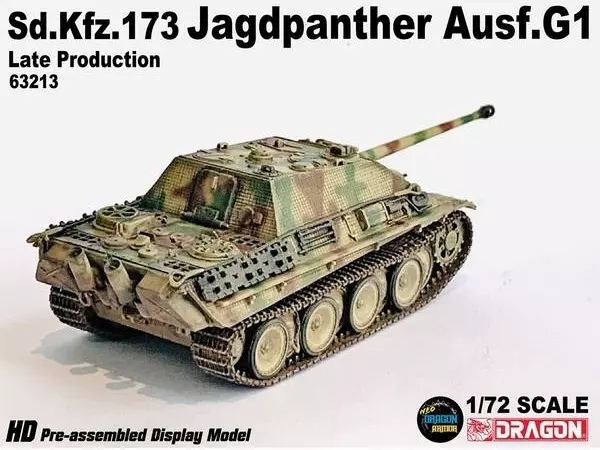 WW.II ドイツ軍 駆逐戦車 ヤークトパンター Ausf.G1 後期生産型