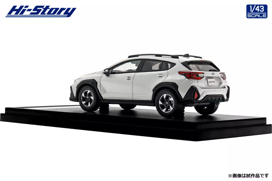 1/43 SUBARU CROSSTREK LIMITED (2023) (Crystal White Pearl) 