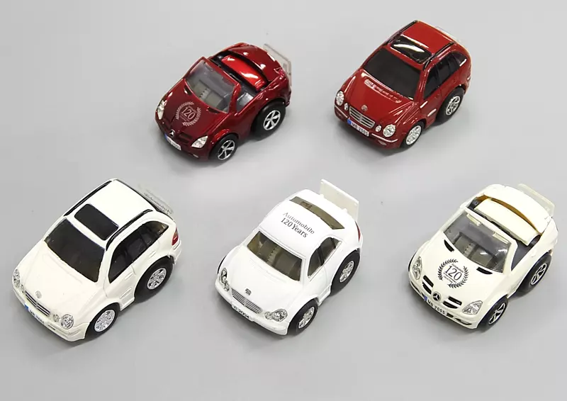 チョロQ★メルセデスベンツ★120周年 アニバーサリーコレクション メルセデス・ベンツ 自動車誕生120周年記念セット シルバー