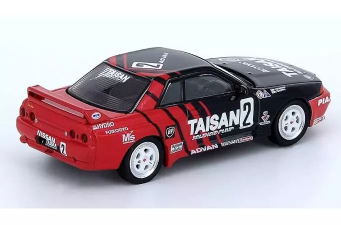 Minicar 1/64 Nissan Skyline GT-R R32 TAISAN JTC 1991 #2 [IN64-R32