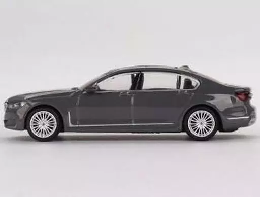 Minicar 1/64 BMW 750 li xDrive right hand drive (Bernina Gray x