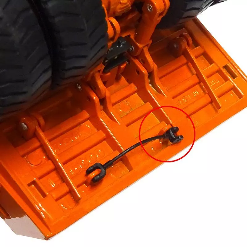 Minicar [Damaged / Missing box] 1/87 HITACHI EH5000 ACT II Dump