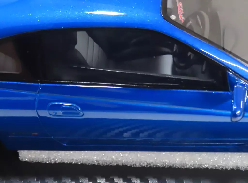 Damaged goods] 1/18 Nissan Silvia S15 (Brilliant Blue