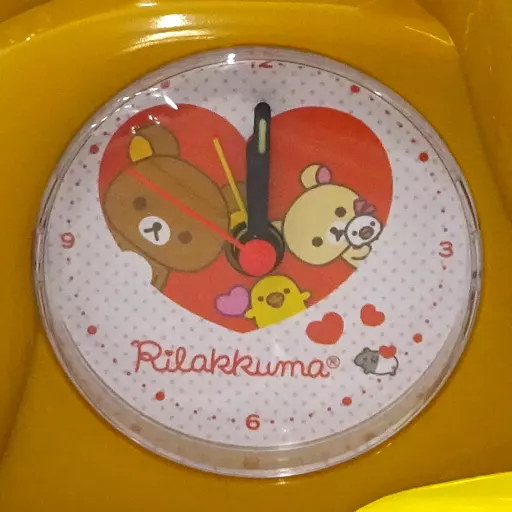 Clock and wall clock Rilakkuma 3D Alarm Clock ~ Heart ~ (Red