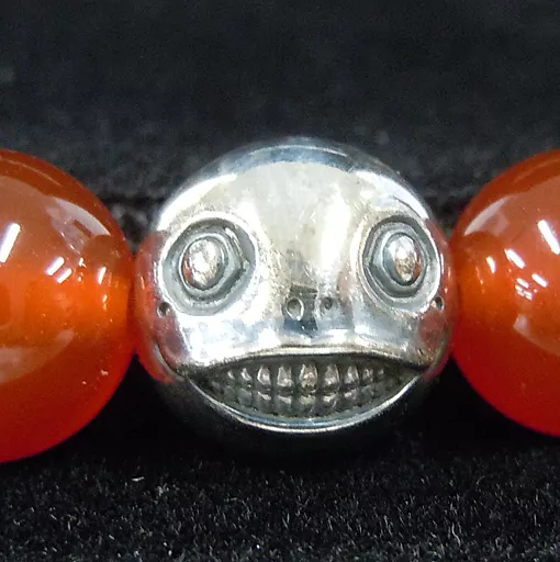 アクセサリー(非金属)(キャラクター)　レッドメノウ・オニキス ブレスレット 「NieR：Automata(ニーア オートマタ)」 アクセサリー(非金属)(キャラクター) レッドメノウ・オニキス