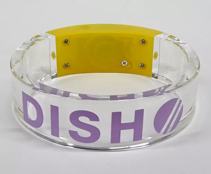 アクセサリー(非金属) DISH// ライトバングル(イエロー) 「DISH