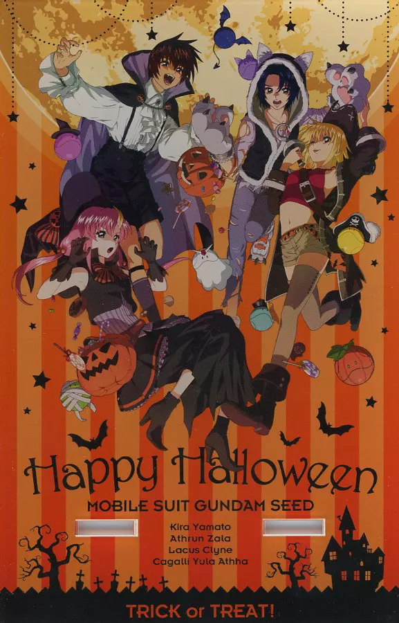 ガンダムカフェ スマホスタンド ガンダムSEED ハロウィン