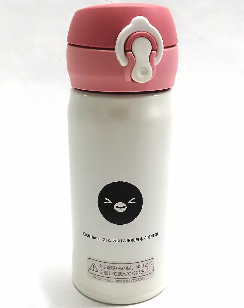 マグカップ・湯のみ Suicaのペンギン ピンク×ホワイト サーモス真空