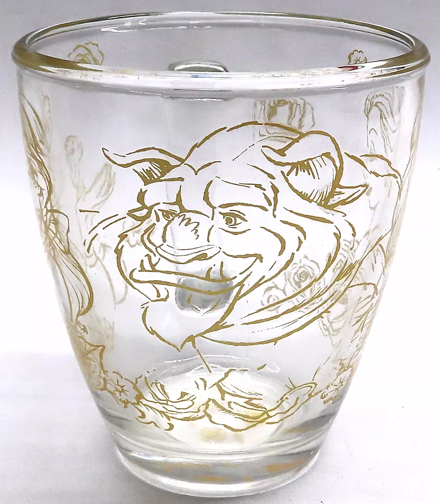 Bell & Wild Animal Glass Mug & Rose Bud TeainFuser set "Disney Beauty