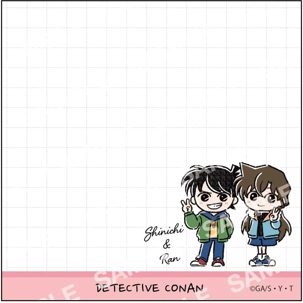 ノート・メモ帳 H.工藤新一＆毛利蘭 ミニメモ -ゆるスタmini 第1弾