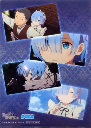 Clear file Rem (Background Blue) A4 plastic trasparent file folder "Re:ZeRo Starting Life in Another World Sega" campaign UFO catcher bonus | Goods / Accessories | Suruga-ya.com Clear file Rem (Background Blue) A4 plastic trasparent file folder "Re:ZeRo Starting Life in Another World Sega" campaign UFO catcher bonus | Goods / Accessories | Suruga-ya.com