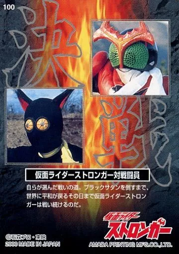 アニメ系トレカ/ノーマル/決戦カード/仮面ライダーアマゾン