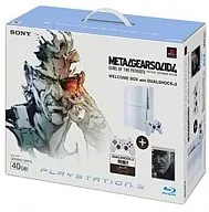潜龙谍影(合金装备)4WELCOME BOX with DUALSHOCK3(40GB)陶瓷白色