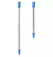 3DS用メタルタッチペン2本セット コバルトブルー