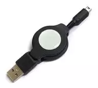Cable de carga USB retráctil de 1.2m [para 3DS/DSi/DSiLL] (sin caja / producto no genuino)