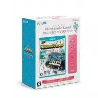 Nintendo Land Wiiリコモンプラスセット(ピンク)