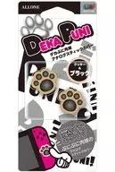 デカぷにアナログスティックカバー にくきゅうクッキーVer ブラック
