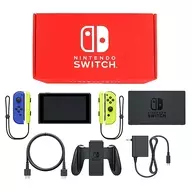 Personalización del color del cuerpo principal del conmutador Nintendo [modelo de agosto de 2019] /Joy-Con (L) Blue (R) Neon Yellow /Joy-Con correa : Neon Yellow