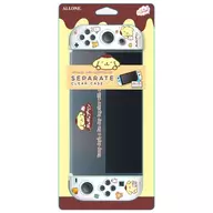 Separate Clear Case for Games #Unipo Sanrio Pom Pom Pudding (for Switch Organic EL)