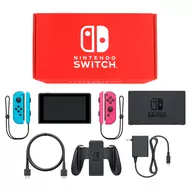Nintendo Switch本体 カラーカスタマイズ /Joy-Con(L)ネオンブルー(R)ネオンピンク/Joy-Conストラップ：ネオンブルー/ネオンピンク